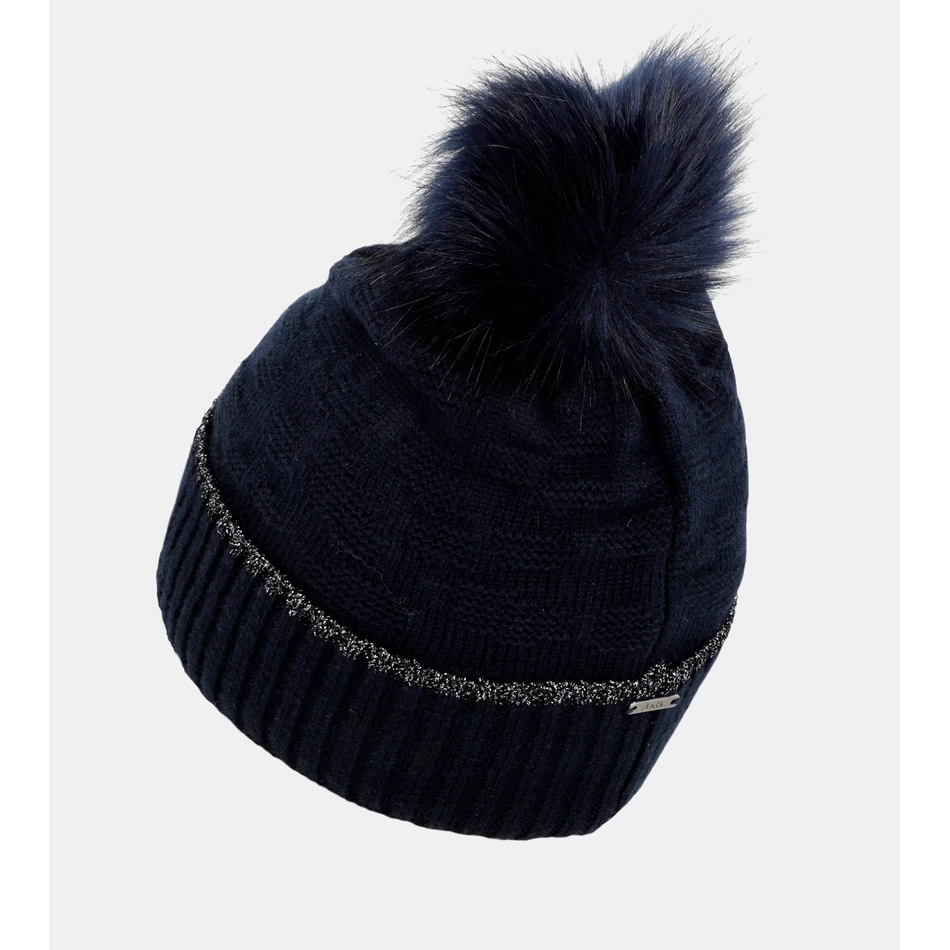 Anekke Navy Blue Shodō Wool Hat