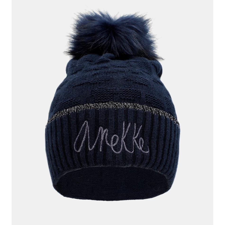 Anekke Navy Blue Shodō Wool Hat