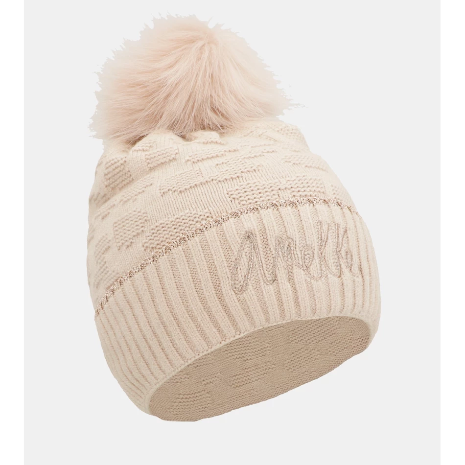 Anekke Beige Shodō Wool Hat