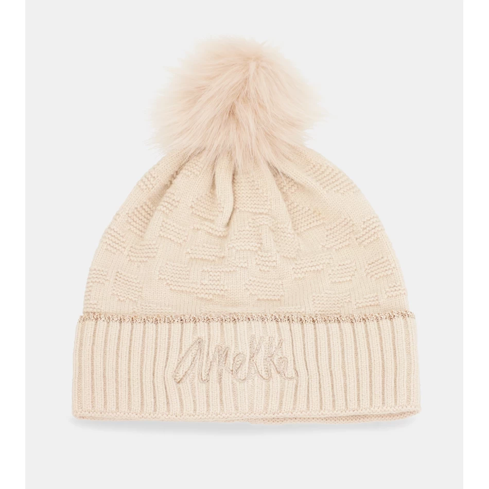 Anekke Beige Shodō Wool Hat