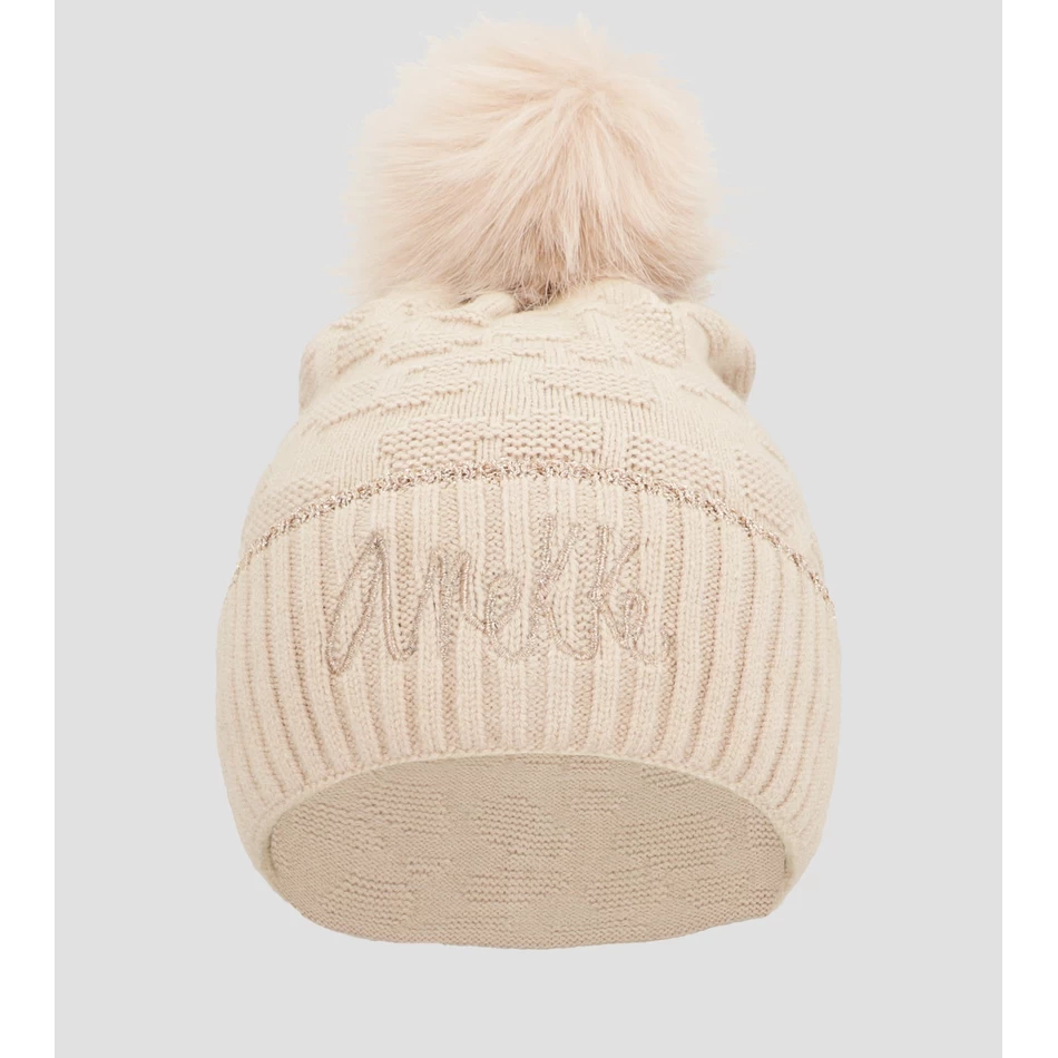 Anekke Beige Shodō Wool Hat