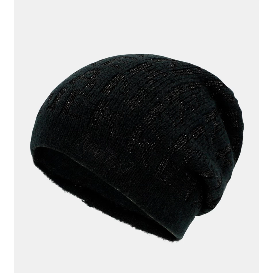 Anekke Black Contemporary Wool Hat