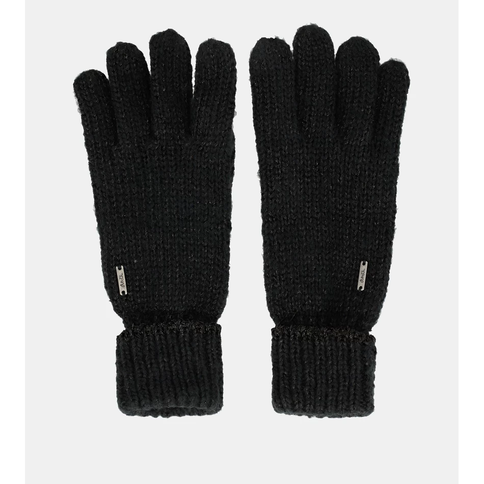 قفازات لوجومانيا سوداء من Anekke