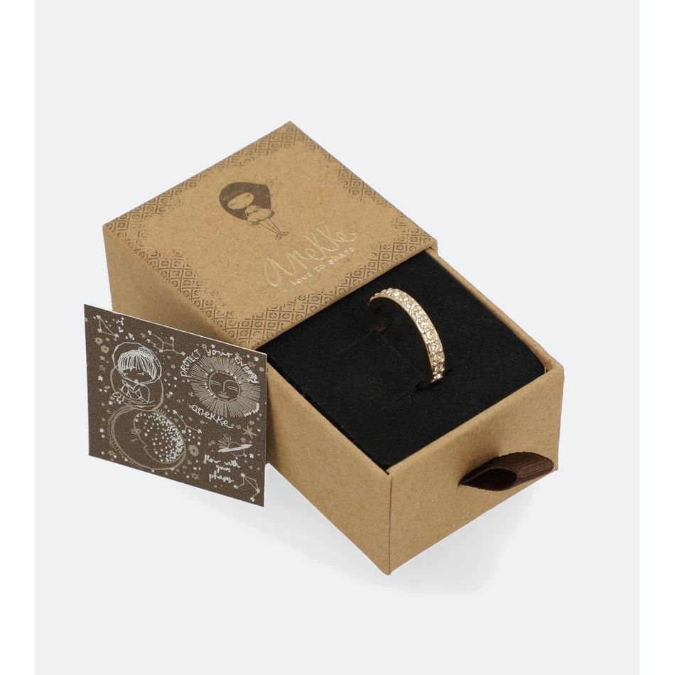 Anekke Kullatud Kivikestest Sõrmus