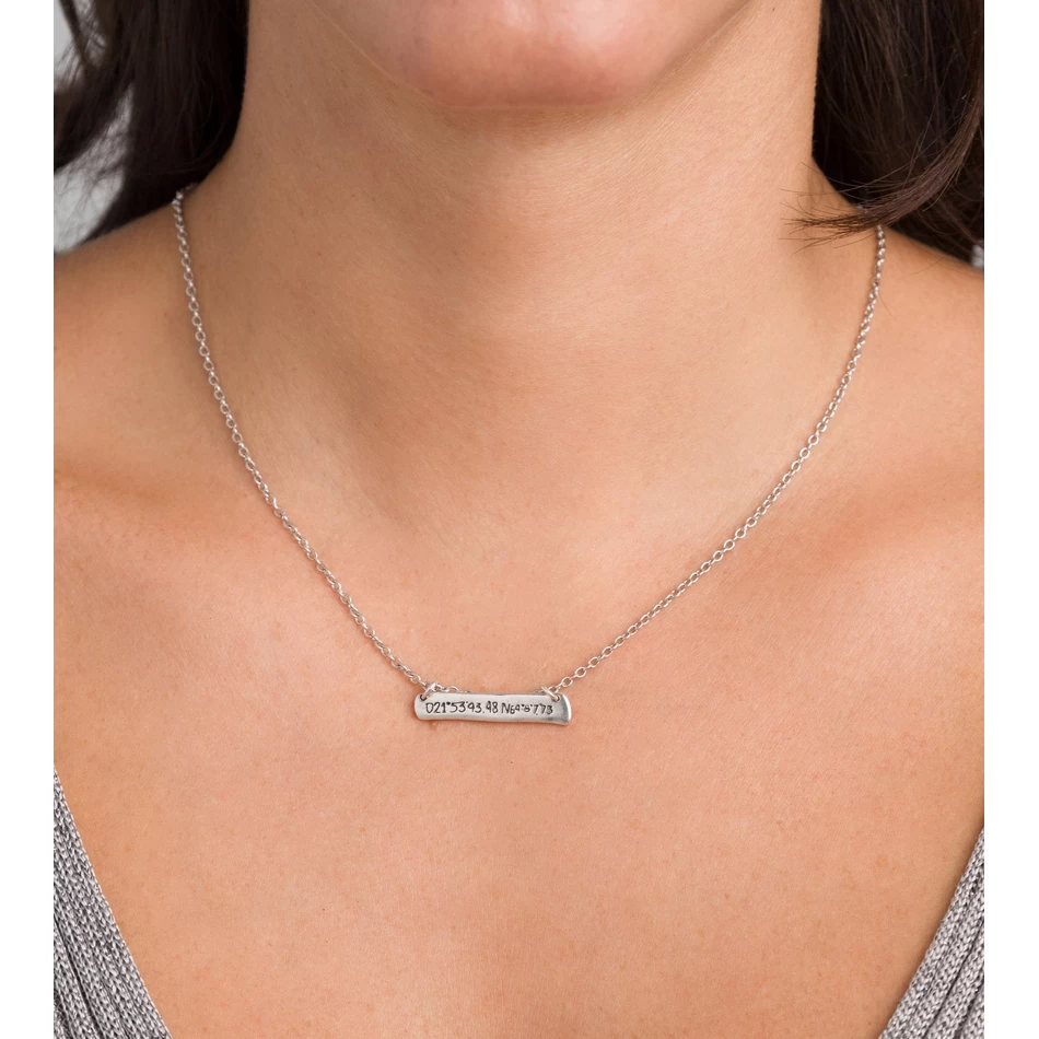 תליון רונים בציפוי כסף Anekke