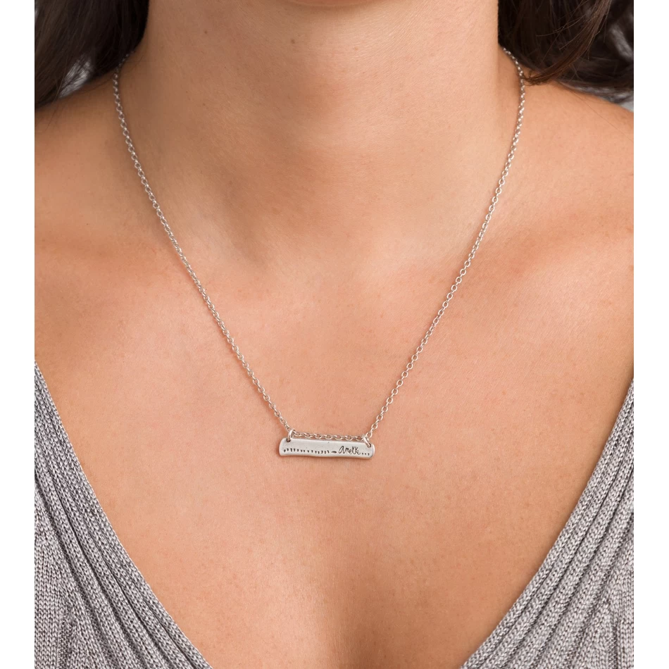 תליון רונים בציפוי כסף Anekke