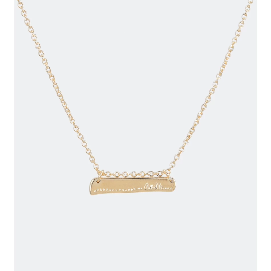 Anekke Golden rune pendant