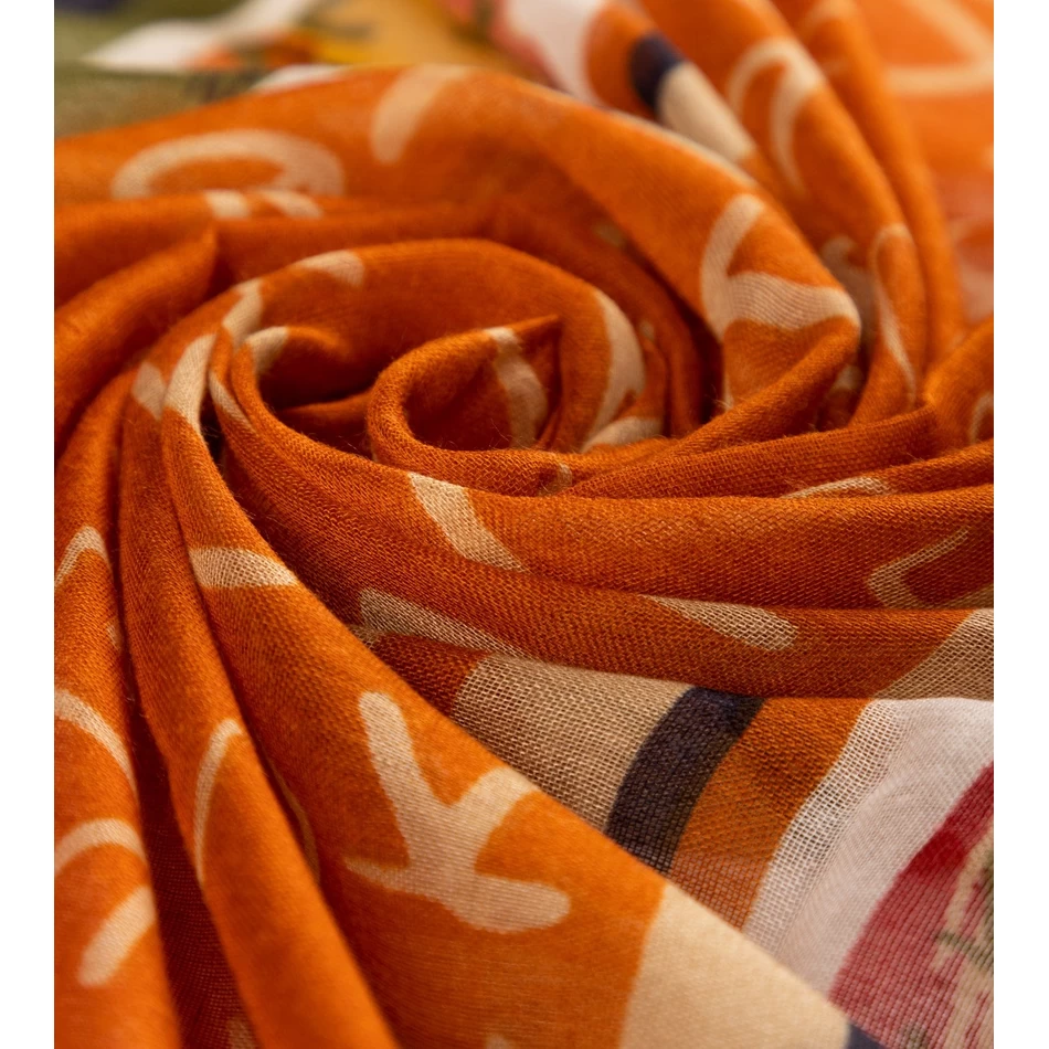 Anekke Magic Souls Okera Apdrukas šalle