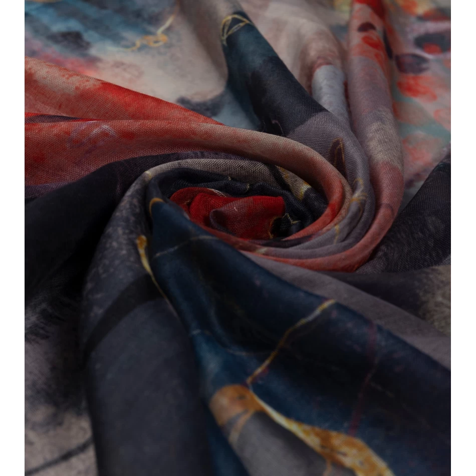 Anekke Palete Sarkanīga šalle