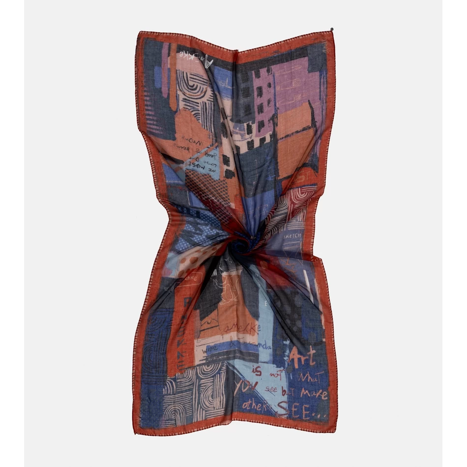 Anekke Kyomu Blue Scarf