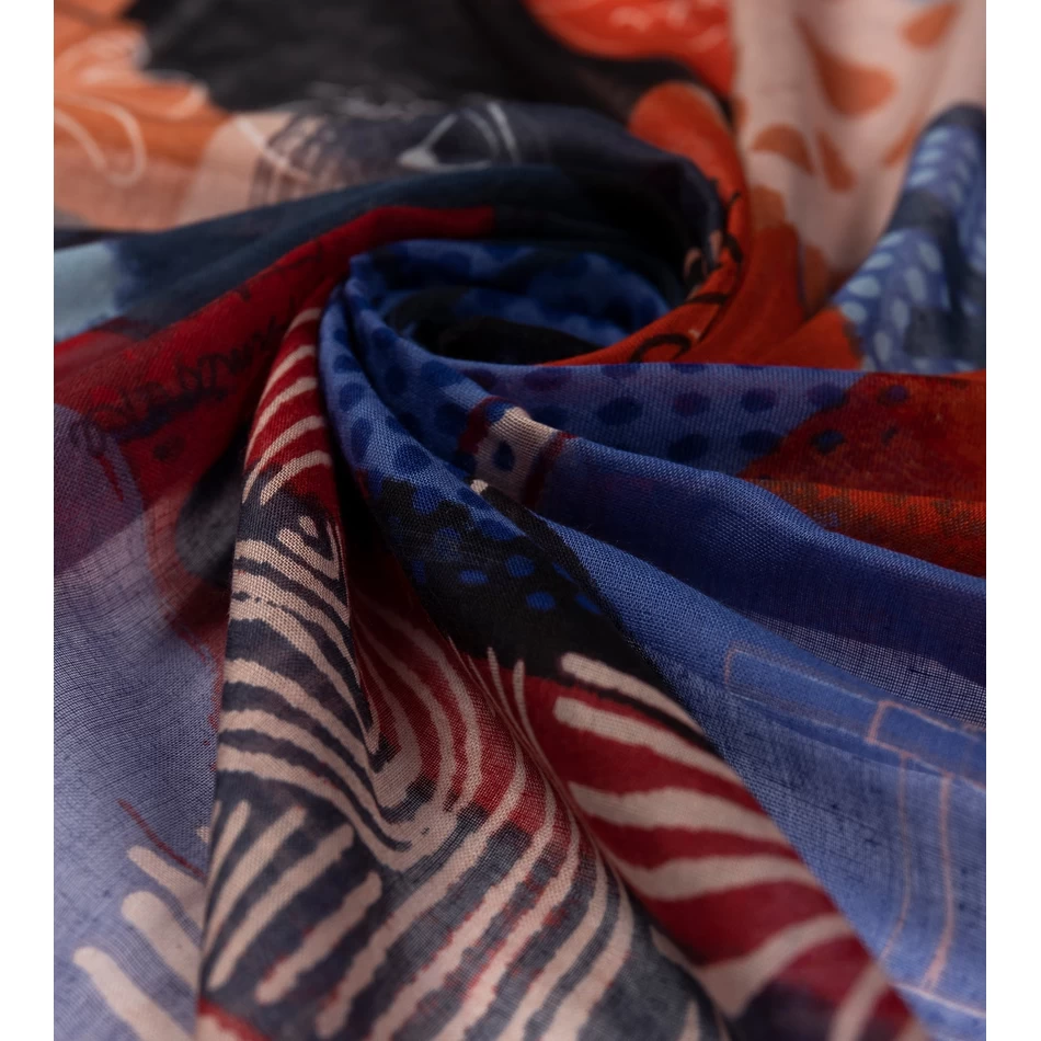 Anekke Kyomu Blue Scarf