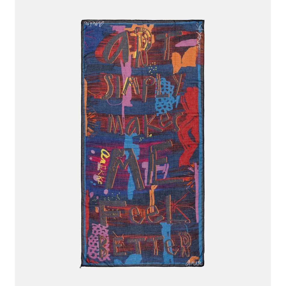Anekke Contemporary blue scarf