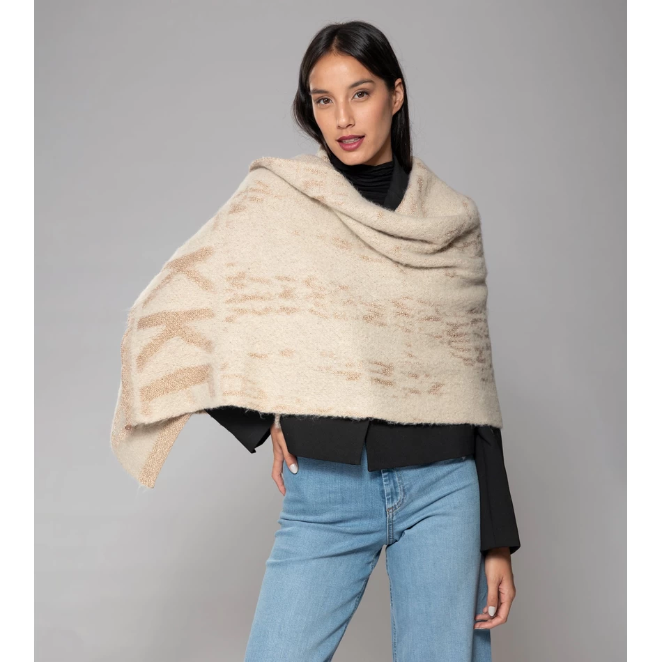 Anekke Bēša Logomania šalle.