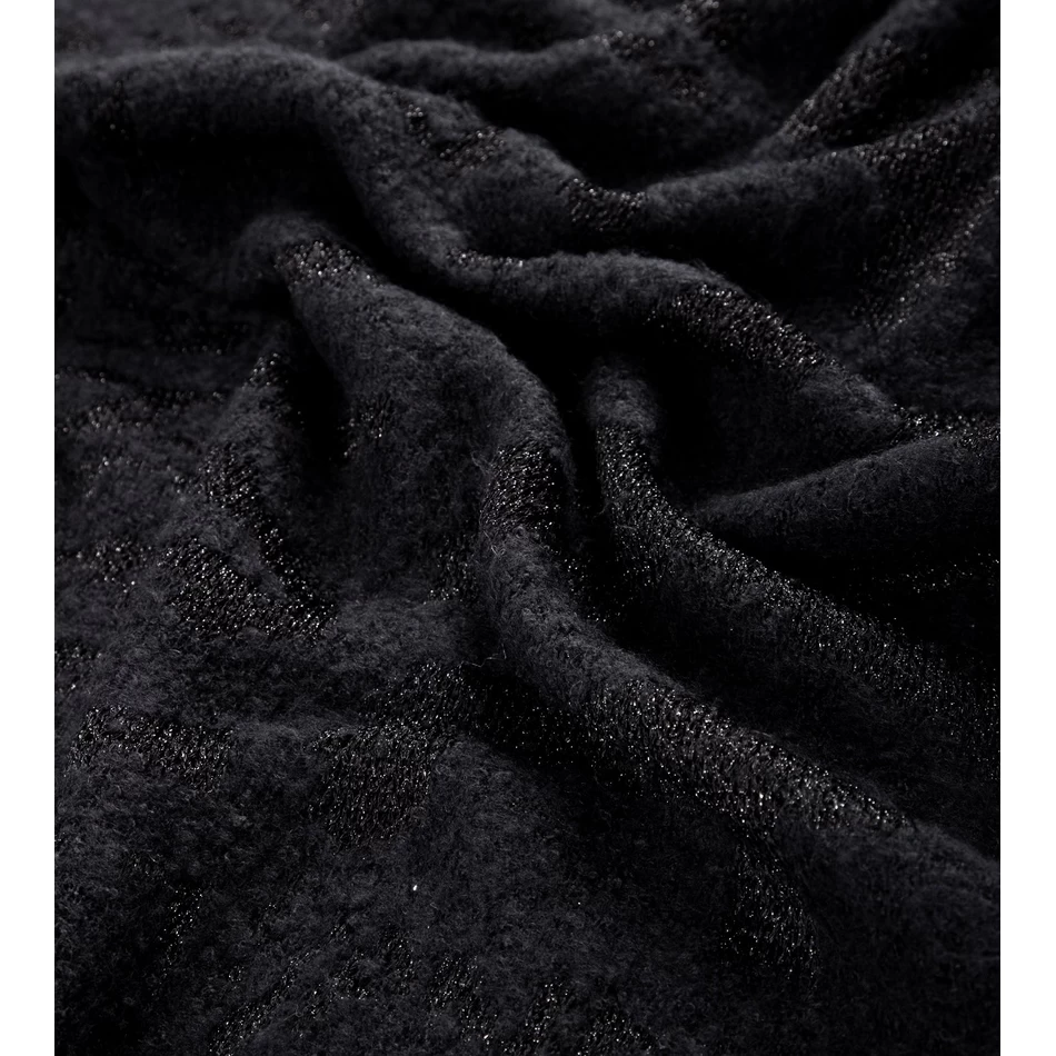 Anekke Melna Logomania šalle.