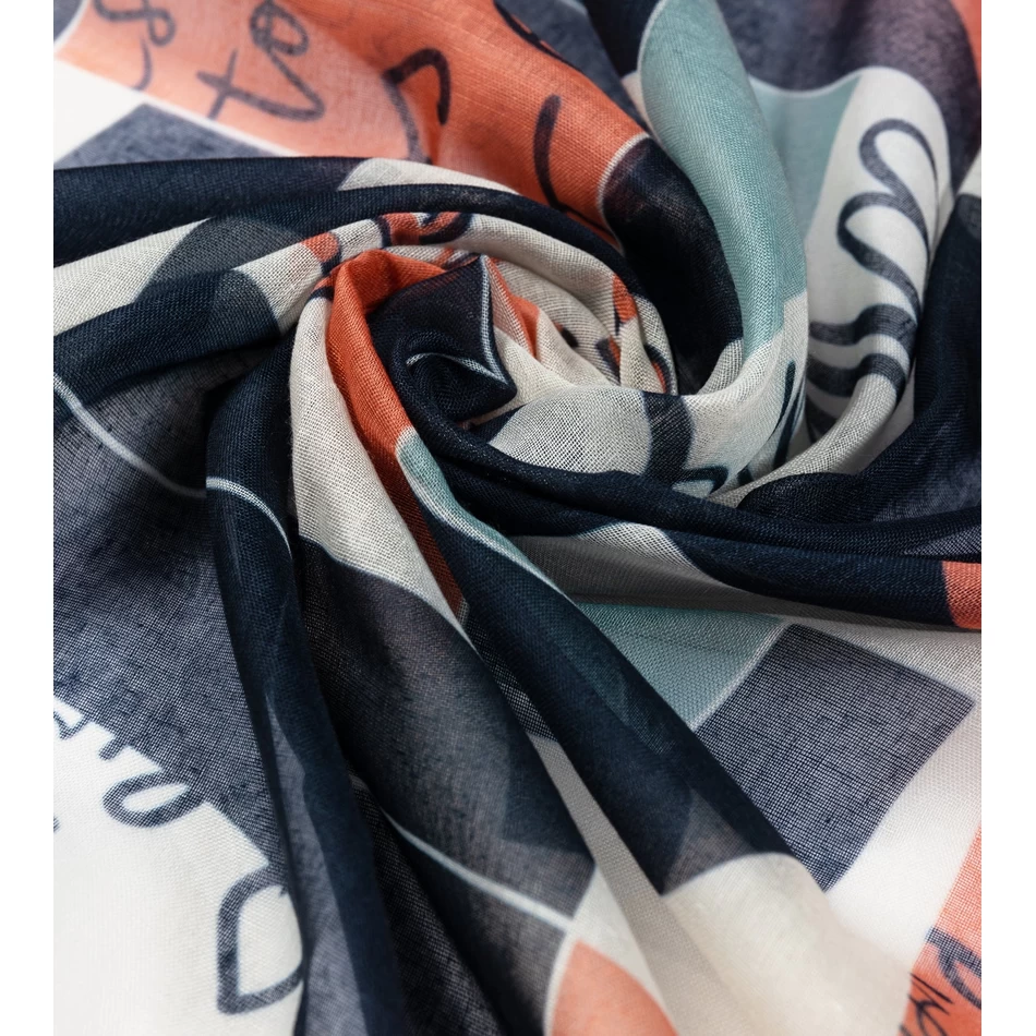 Anekke șaizeci Eșarfă Portocalie