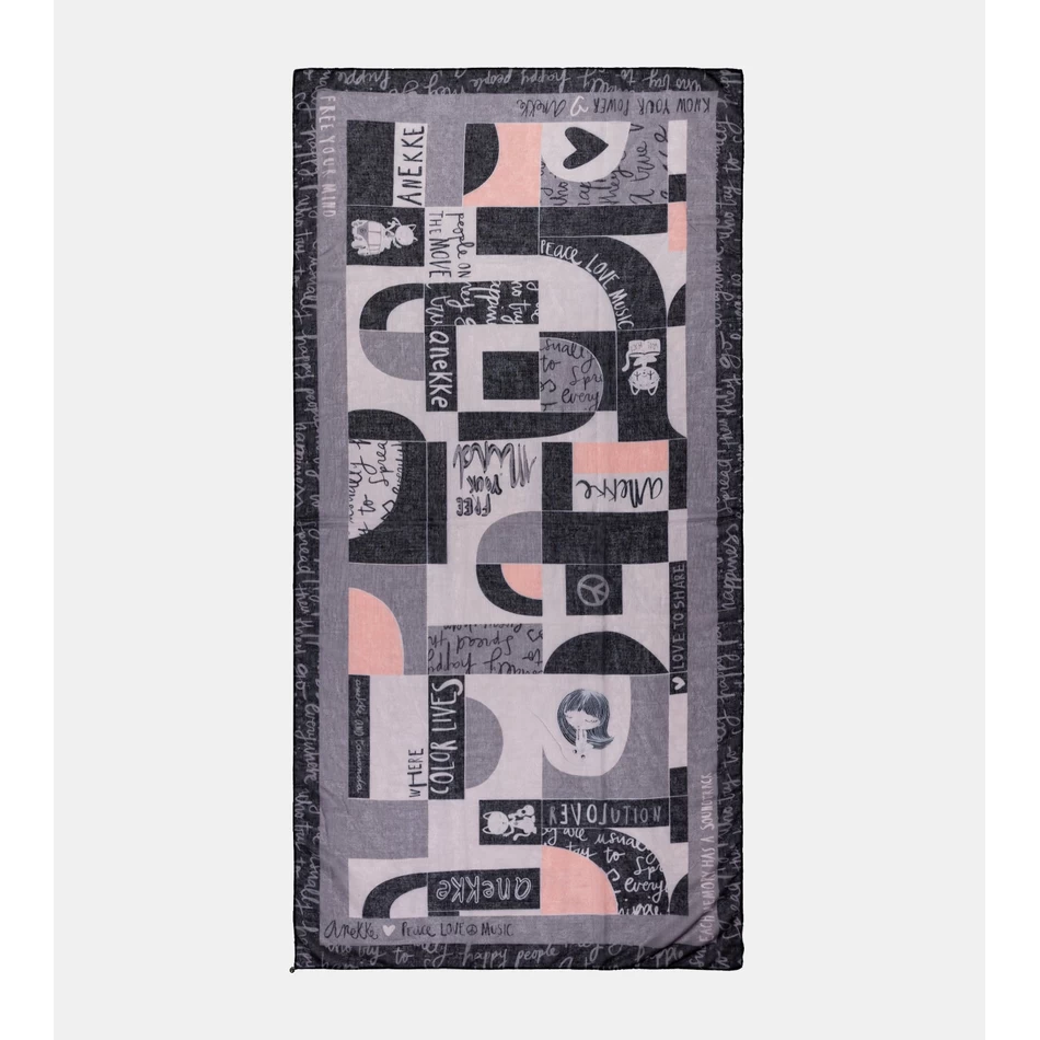 Anekke Sixties grey scarf