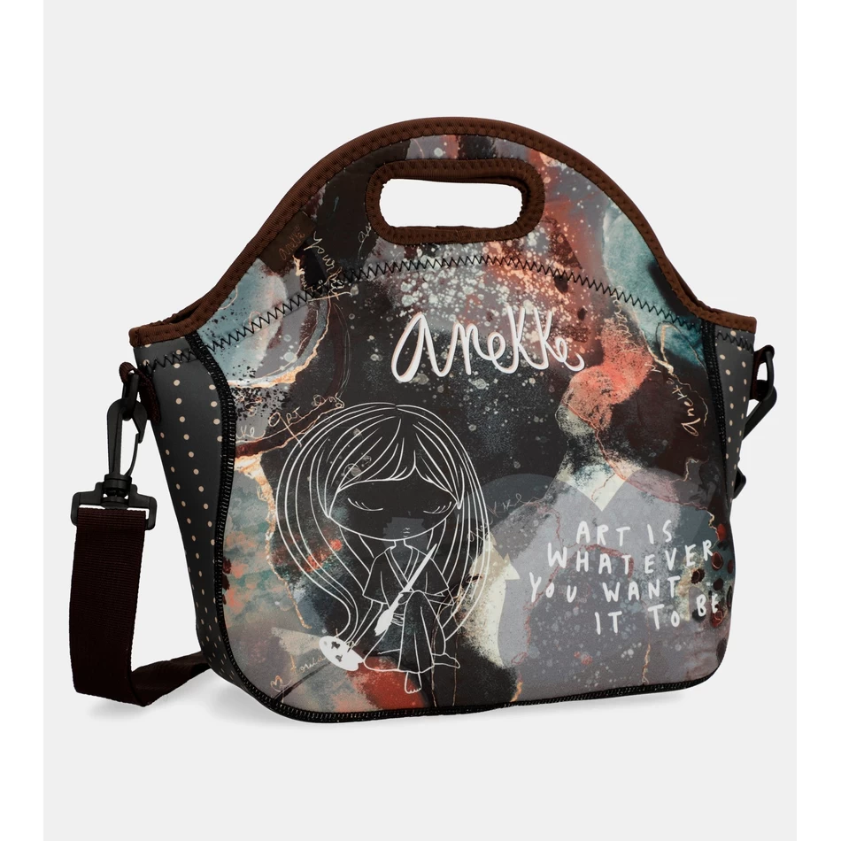 Anekke Shōen neoprene food carrier bag