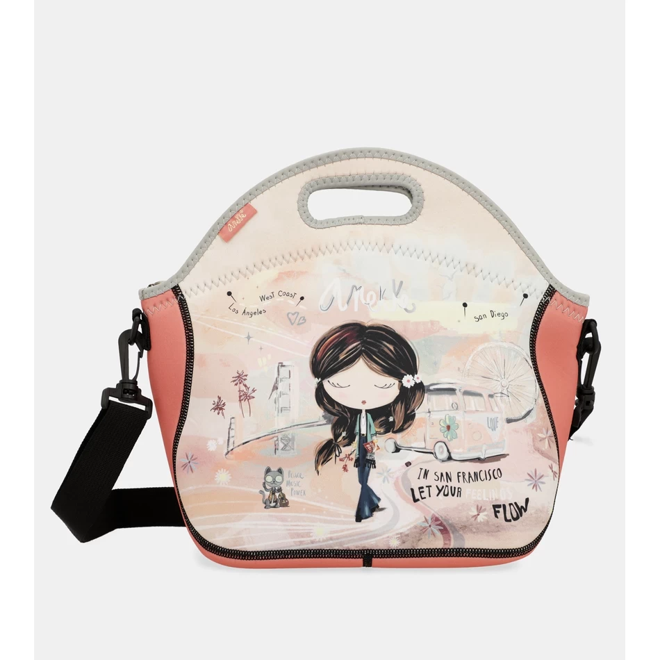 Anekke Peace & Love неопренова чанта за обяд