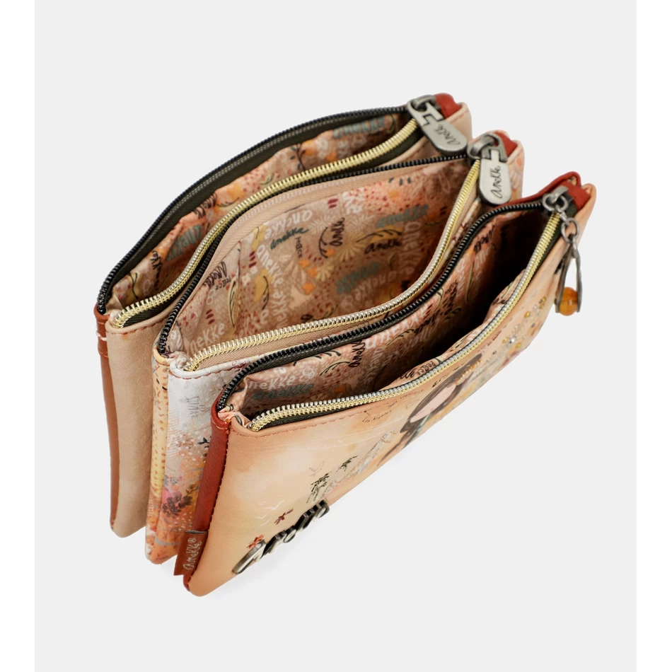 Anekke Peace & Love camel pencil case