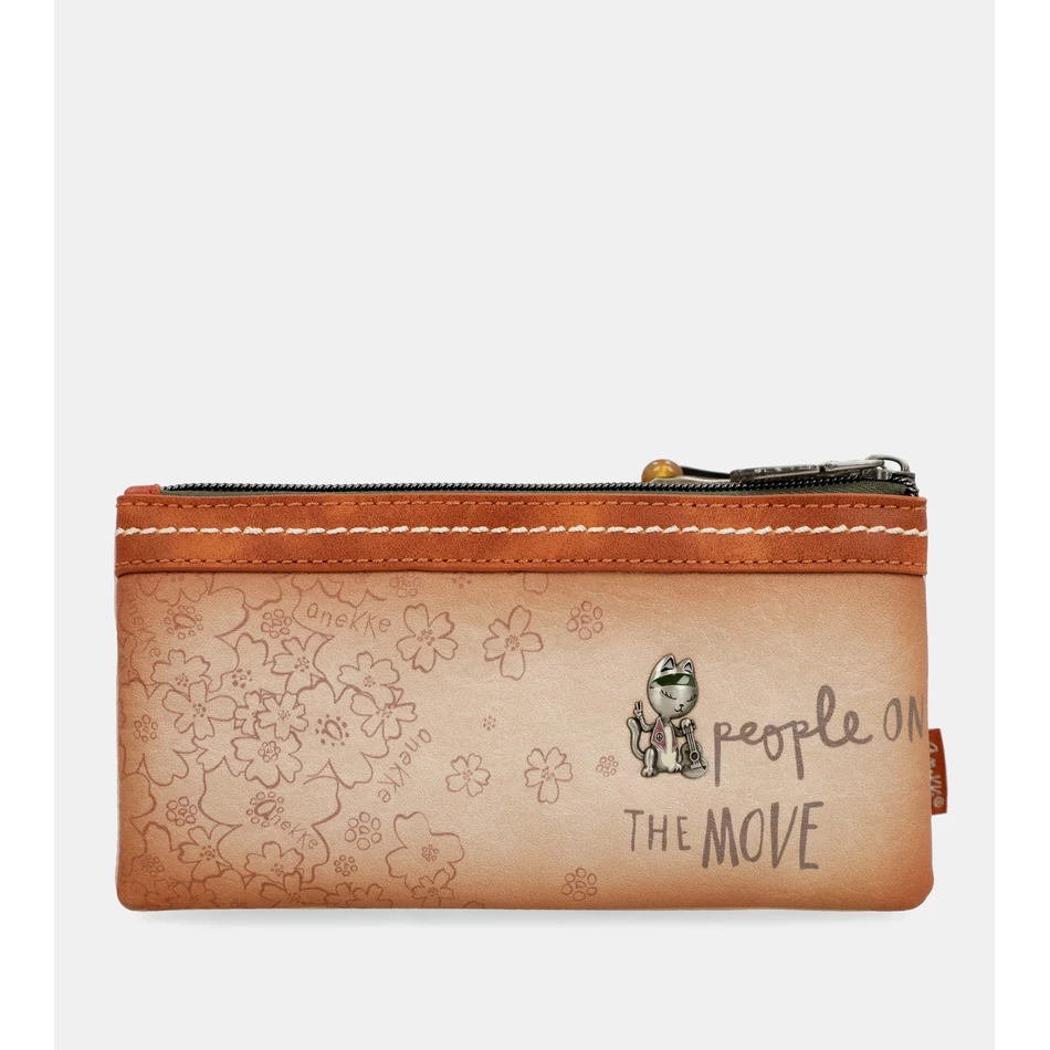 Anekke Peace & Love camel pencil case