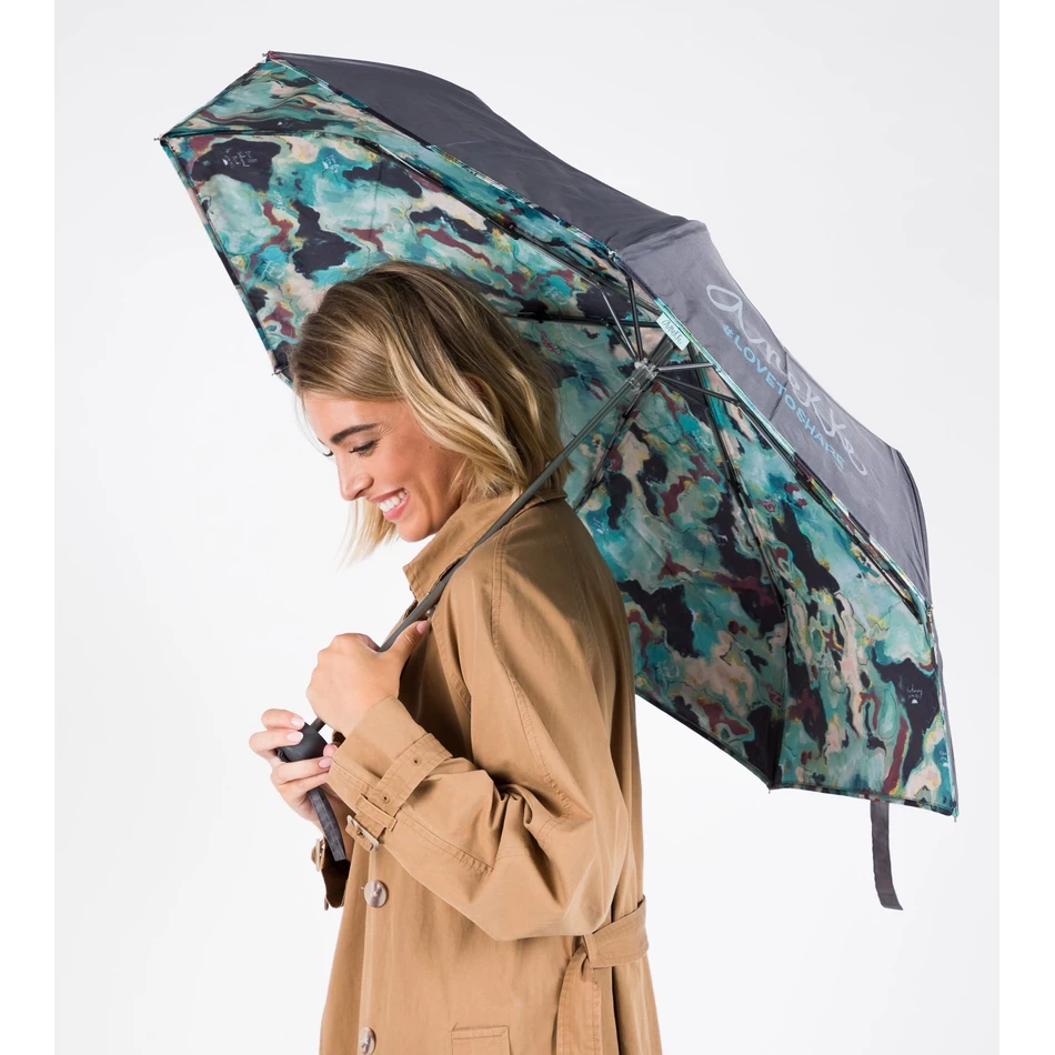 مظلة Anekke Woods اليدوية القابلة للطي