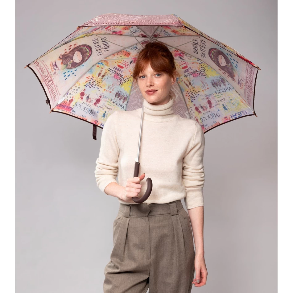 Anekke Menire مظلة طويلة