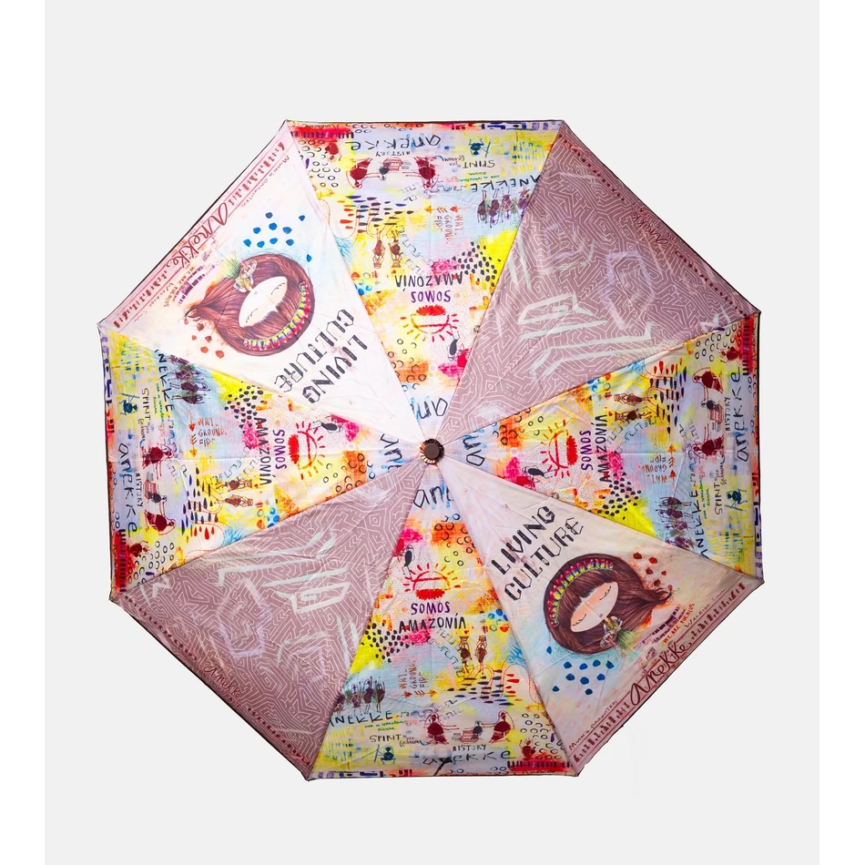 Anekke Menire مظلة قابلة للطي يدويًا