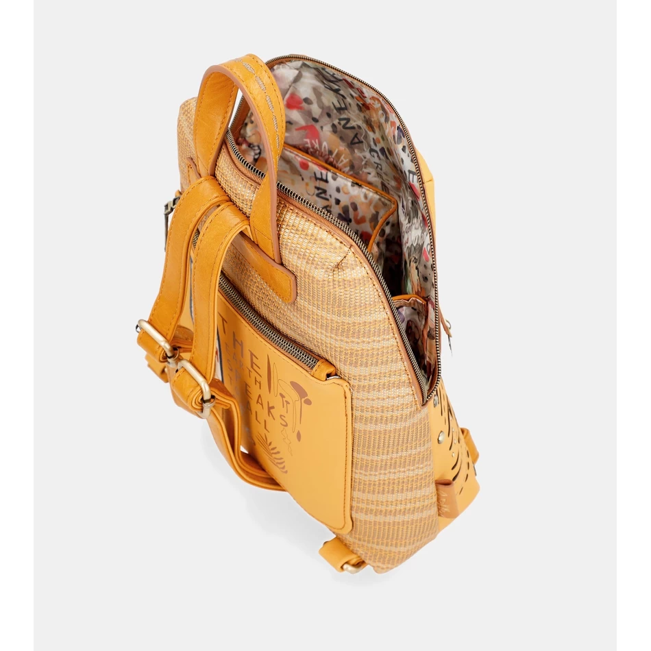 σακίδιο πλάτης Anekke Nature Pachamama ώχρα