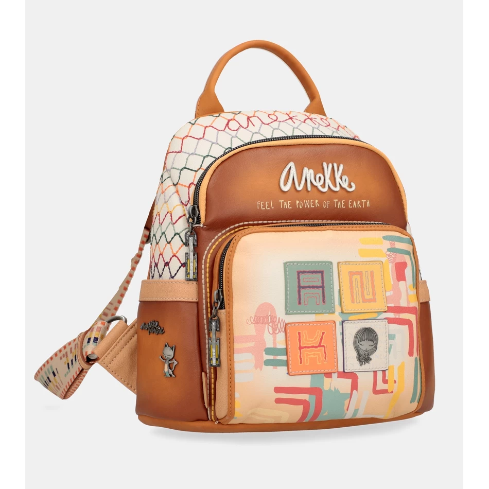 Anekke Magic Souls backpack with front pocket