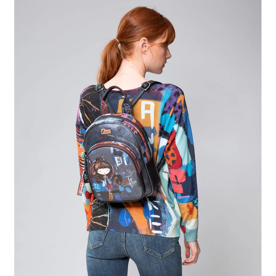 Anekke Zeitgenössischer Mittelgroßer Rucksack