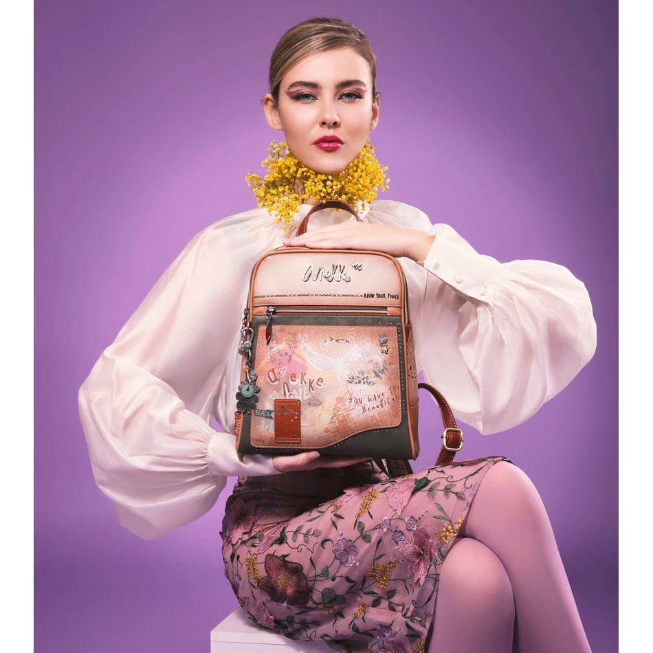 Anekke Flowers 2-compartment backpack