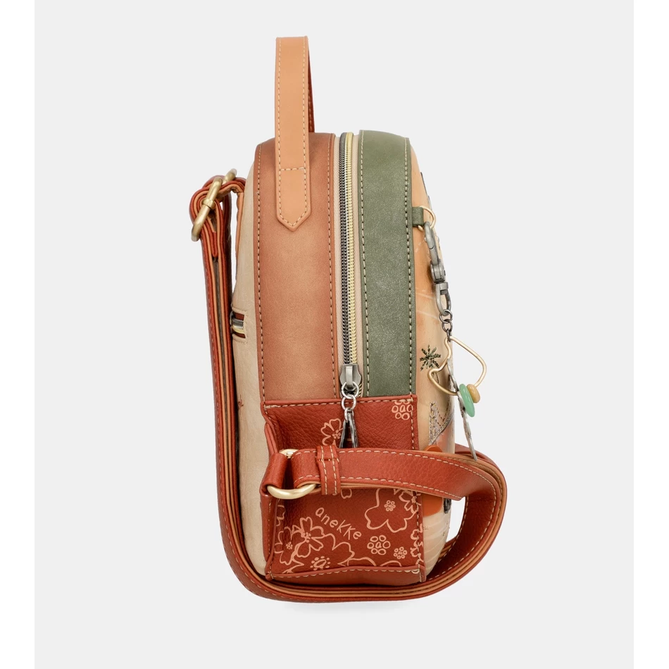 Anekke Paqe & αγάπη Camel μικρό σακίδιο