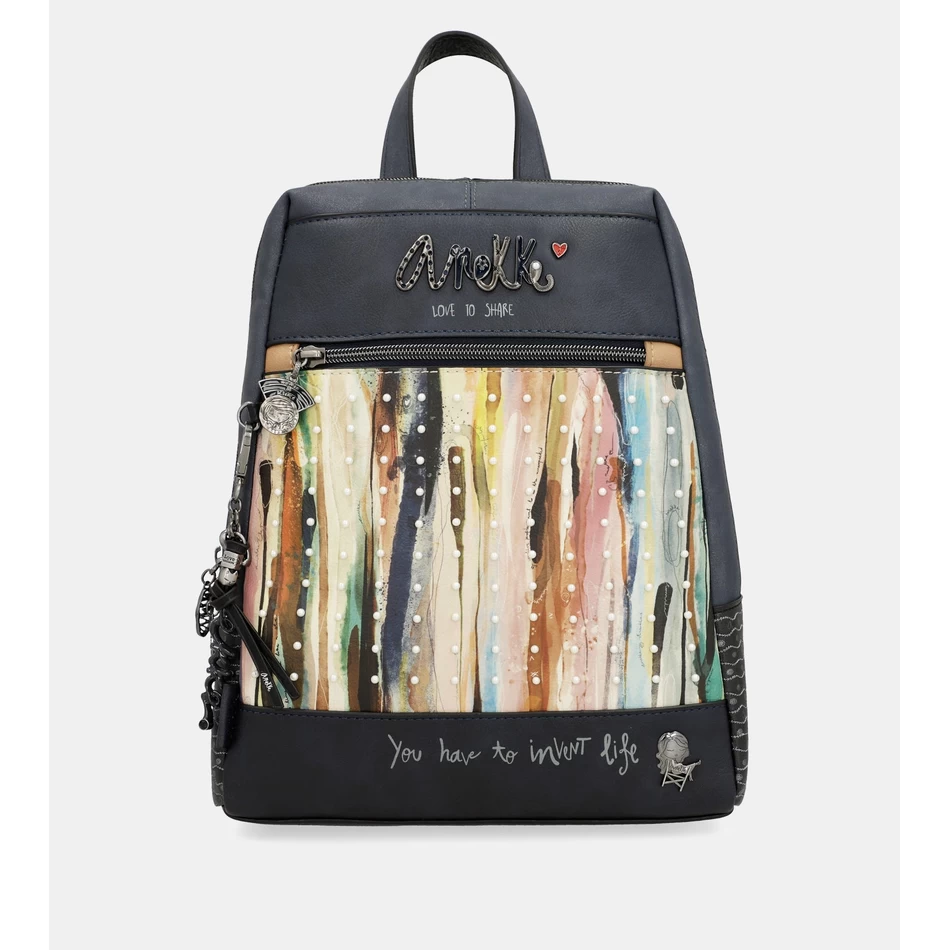 Anekke Studio תרמיל פנינה כחול כהה