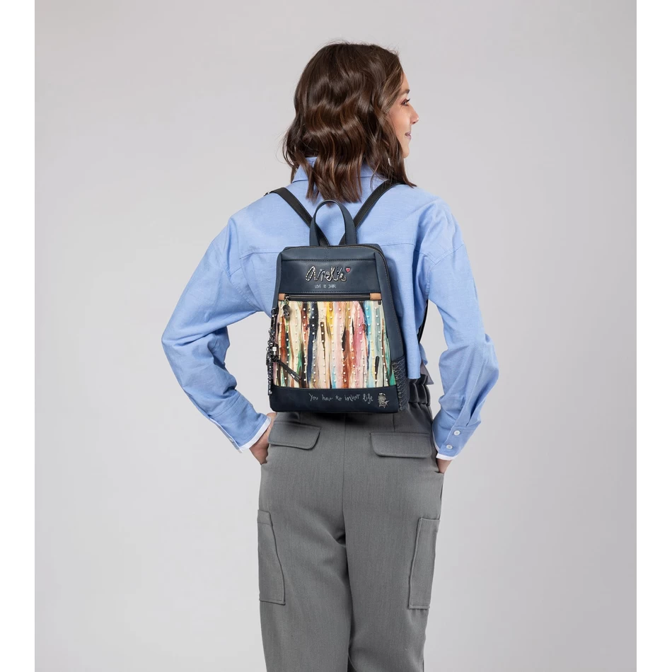 Anekke Studio תרמיל פנינה כחול כהה