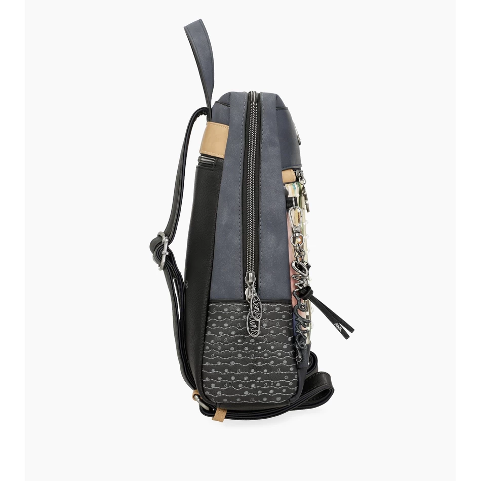 Anekke Studio תרמיל פנינה כחול כהה