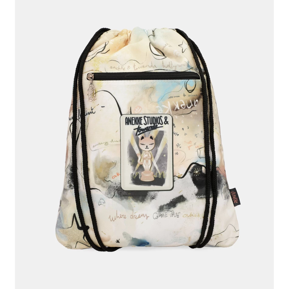 Anekke Hollywood fabric drawstring backpack