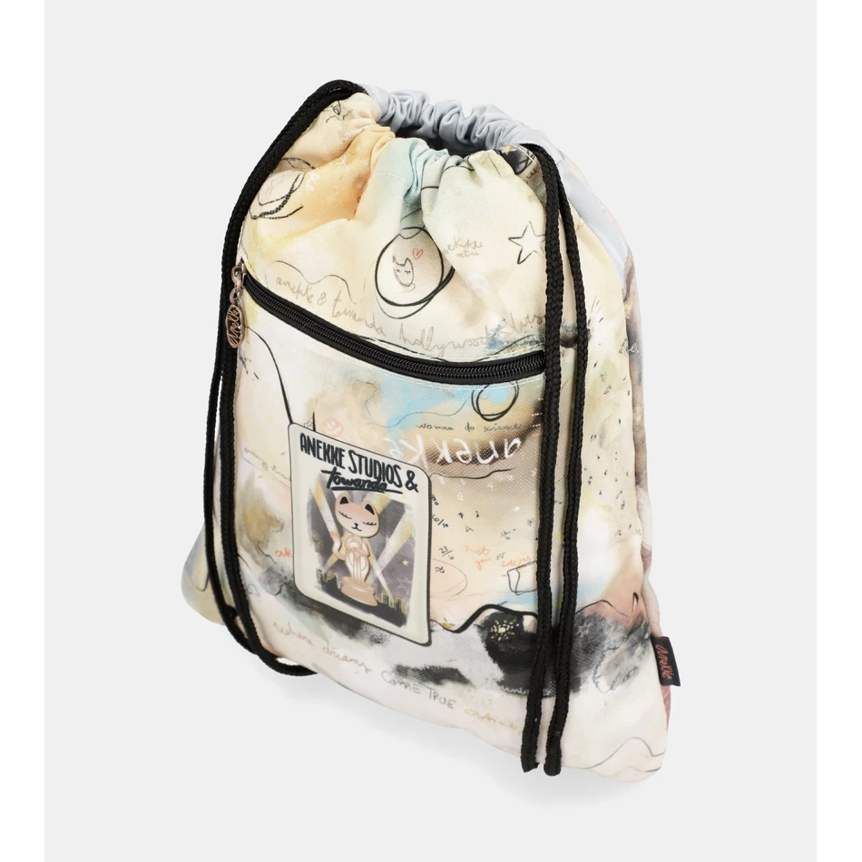Anekke Hollywood fabric drawstring backpack