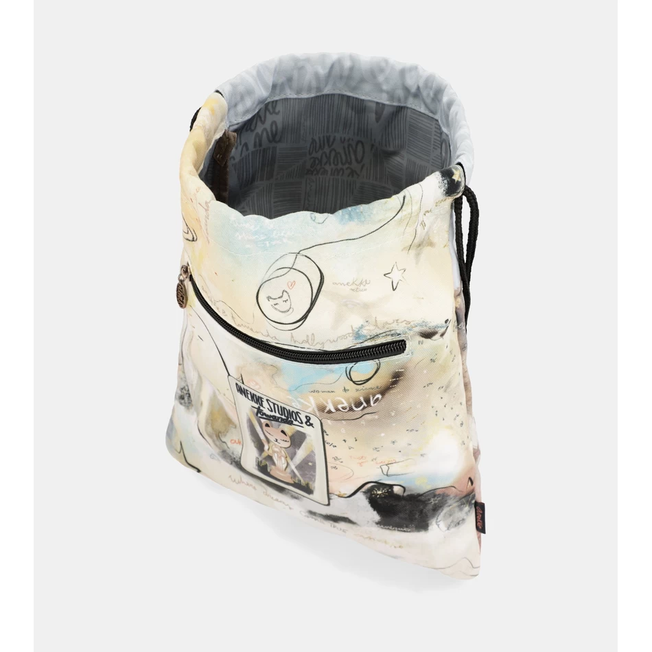 Anekke Hollywood fabric drawstring backpack