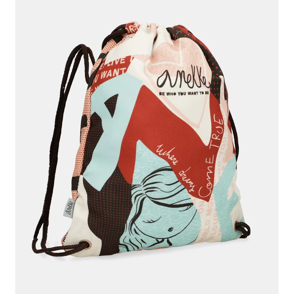 Anekke Fashion fabric drawstring backpack