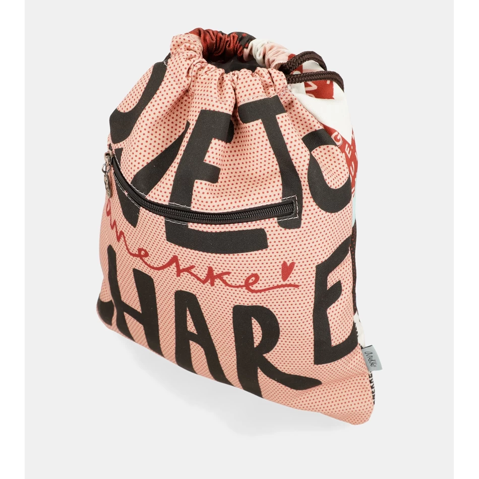 Anekke Fashion fabric drawstring backpack