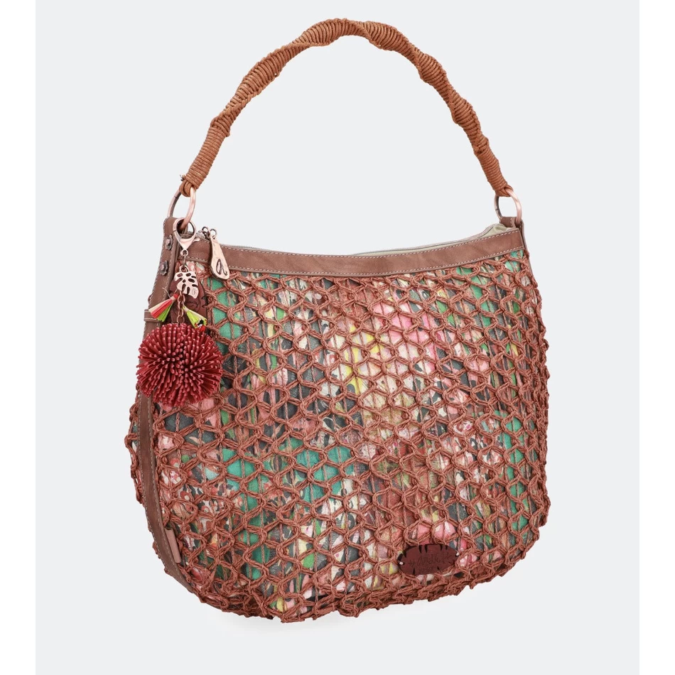 Anekke Trükitud Raffia Crossbody Kott