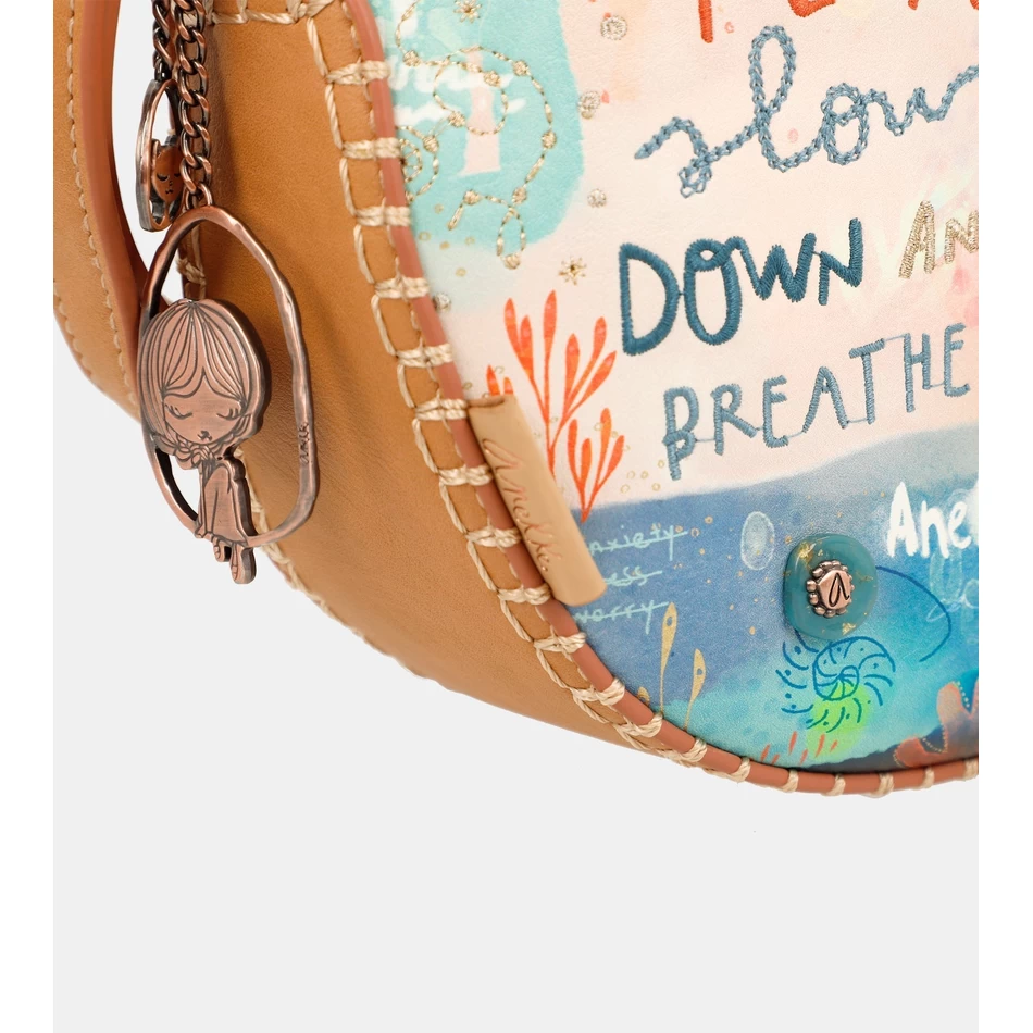 Anekke Välimerellinen Soikea Olkalaukku