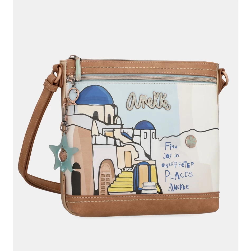 Anekke Päikesetõusu Taskutega õlakott