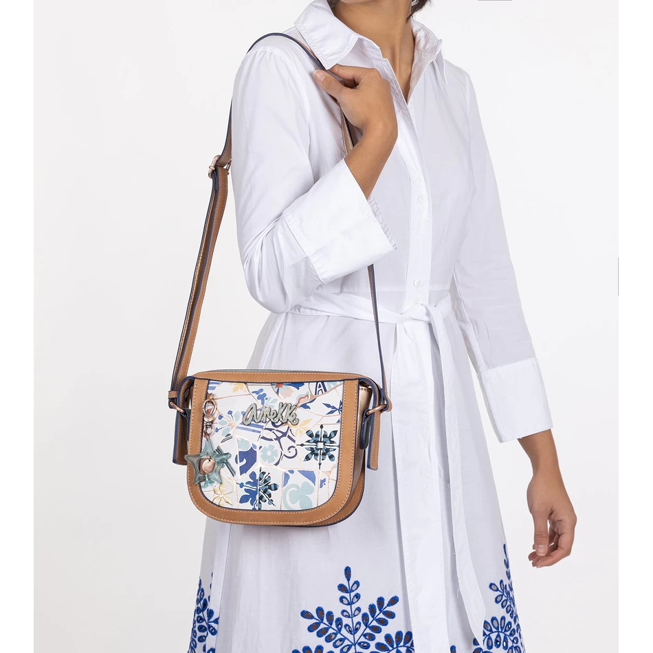 Anekke Sunrise Punottu Olkalaukku