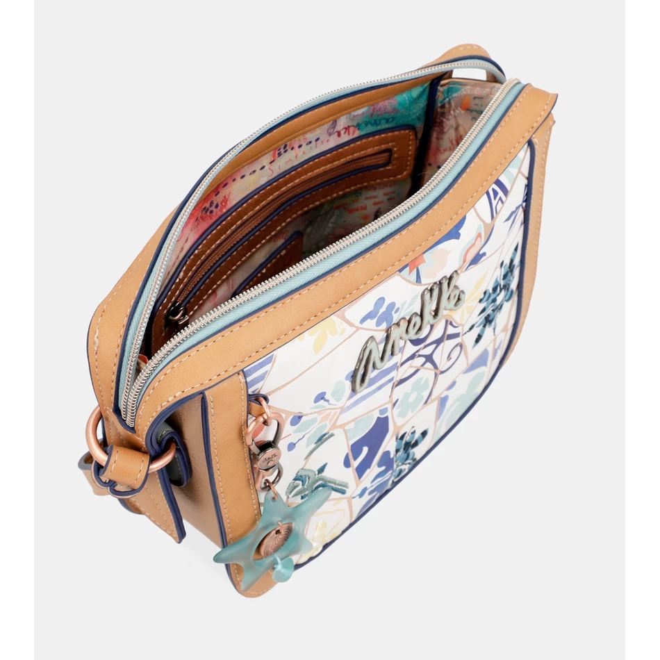 Anekke Sunrise Punottu Olkalaukku