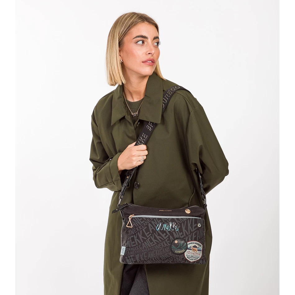 Anekke Nature Woods rectangular shoulder bag