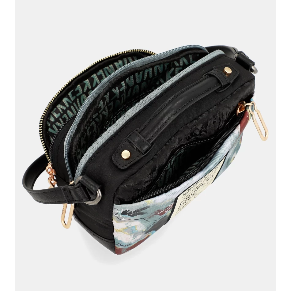 Anekke Nature Woods -printti Olkalaukku