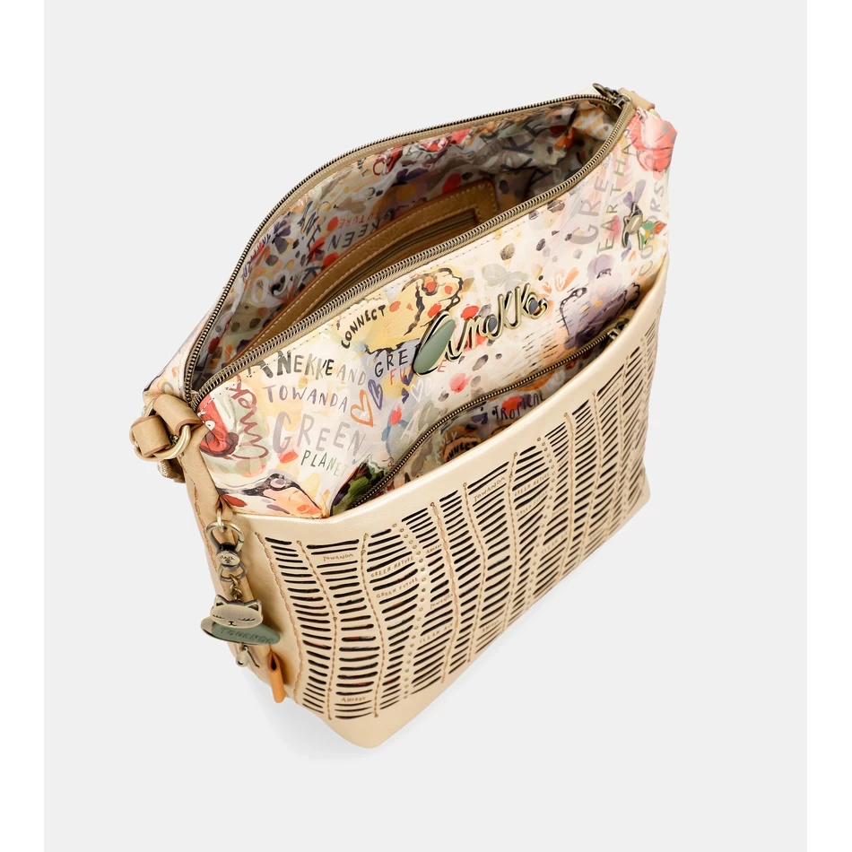 анекке натуре пацхамама златна цроссбоди торба