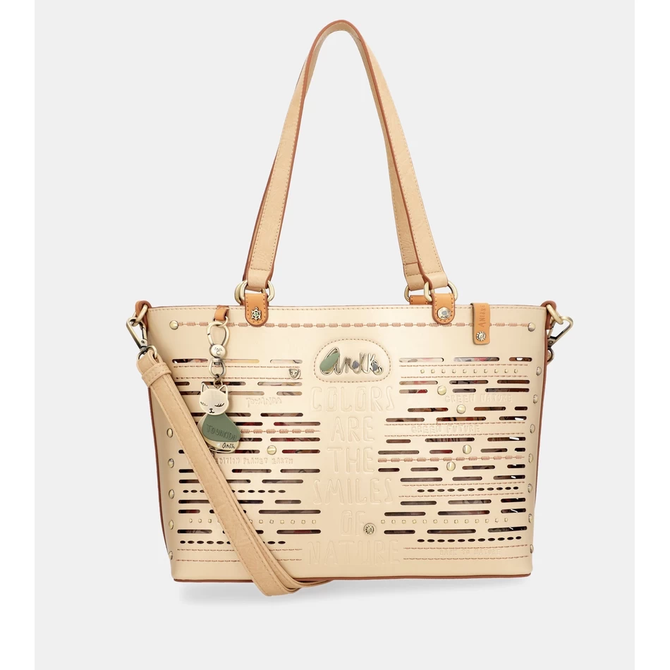 Anekke Nature Pachamama Iso Kultainen Laukku