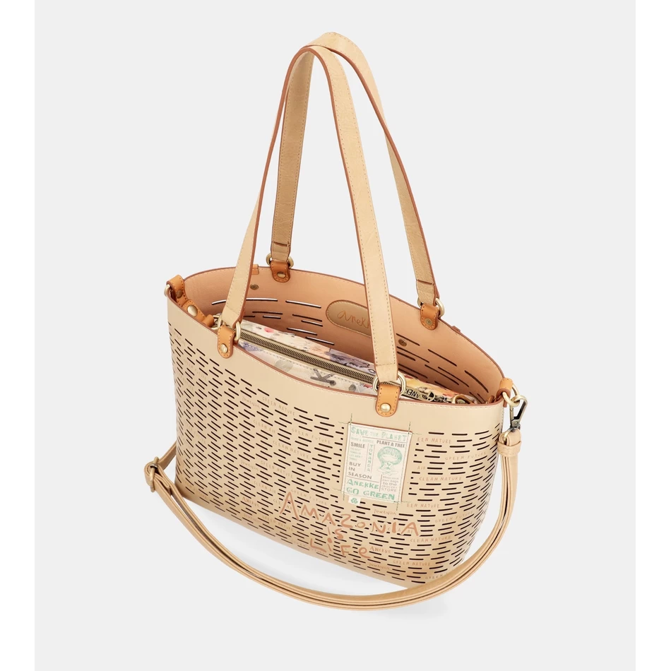 Anekke Nature Pachamama Iso Kultainen Laukku